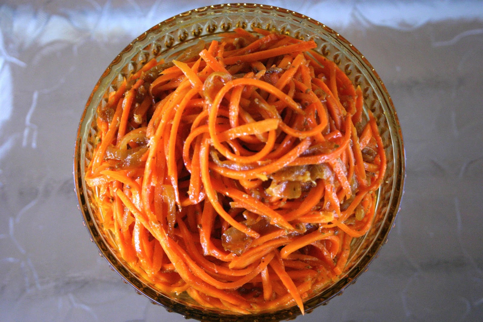Korean Carrot Salad Recipe with Milk Thistle. Same taste, more