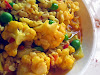 Spicy Urad Dal with Cauliflower and Peas