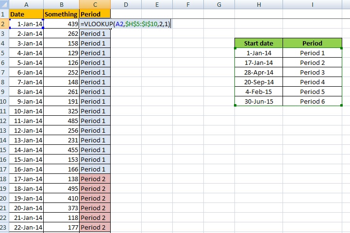 match date function excel