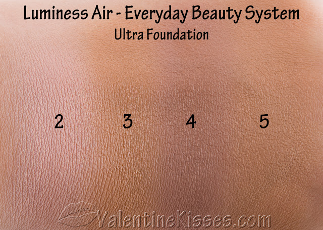Valentine Kisses: Luminess Air - Everyday Beauty System: pics, swatches
