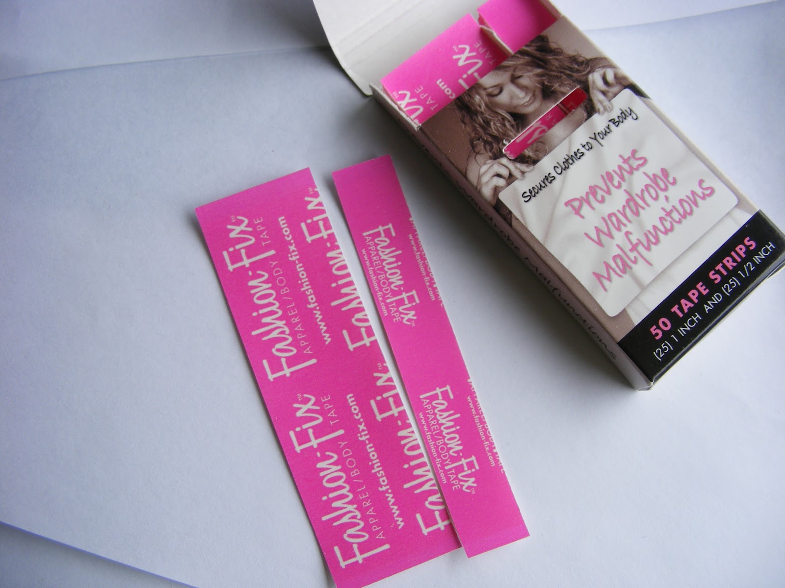 Here's what the tape looks like...