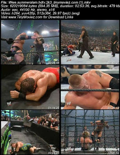 WWE SummerSlam (2003) HDTV 600MB