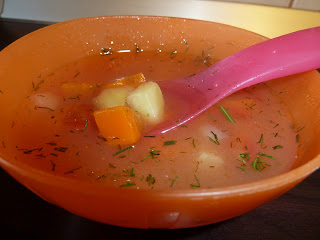 Supa de curcan cu legume