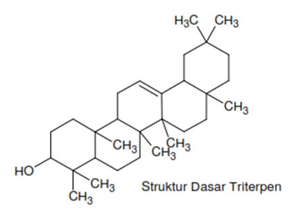 Triterpenoid steroid