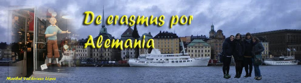 De erasmus por Alemania.