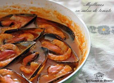 Mejillones En Salsa De Tomate
