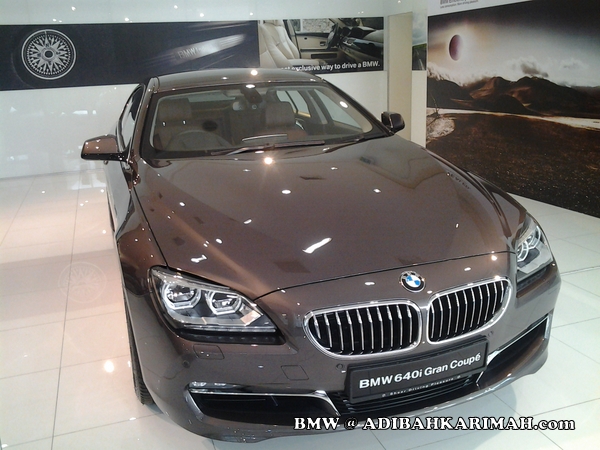 BMW 640i Grand Coupe Adibah Karimah a premium beautiful online top agent at BMW to test drive new F30