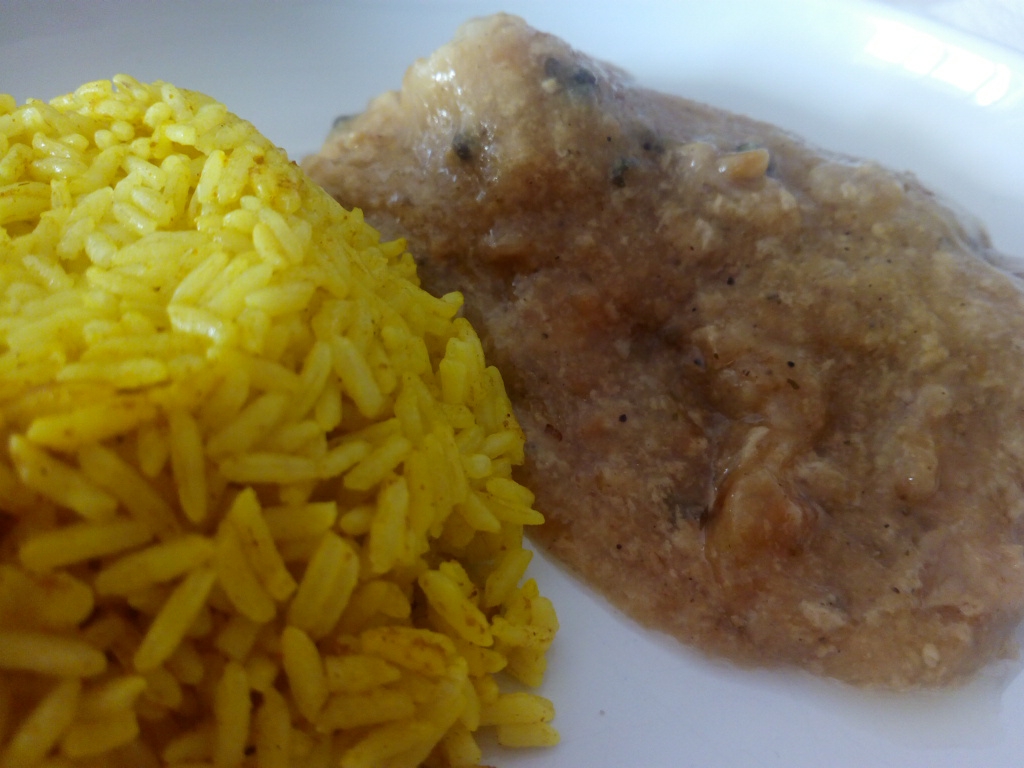 Arroz Con Curry Y Lomo A La Salsa De Pimienta En Ollas Gm 
