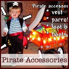 pirate costume accessories