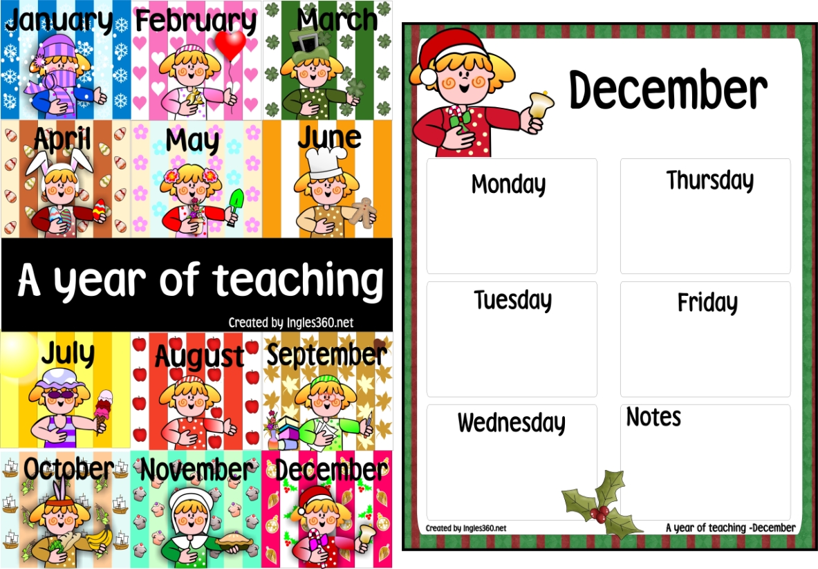 Freebies for December - Classroom Freebies