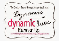 Runner Up - I'll take it! Hooray!