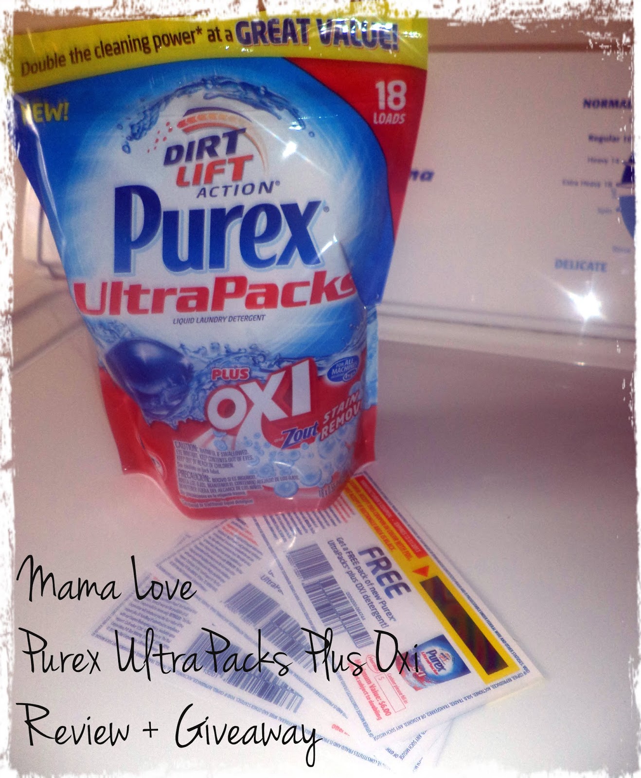 Mama Love PurexInsider!! Purex Ultra Packs + OXI Review + GIVEAWAY