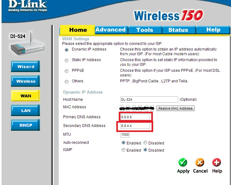 Por que as imagens do Facebook não carregam quando estou no WiFi