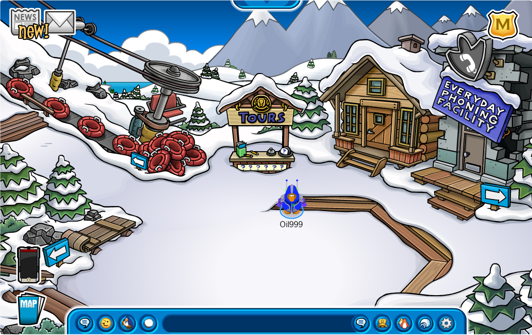 Club Penguin EPF HQ Construction Progress And New Mini Game Released!
