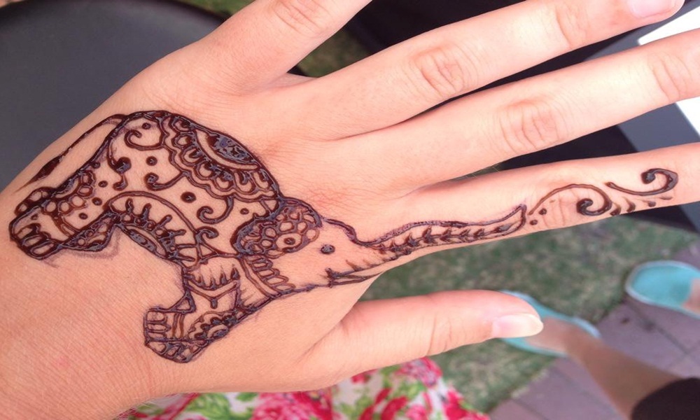 Mehndi Page Elephant henna design Free henna art