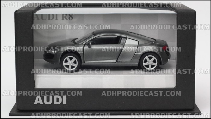 Diecast Miniatur Mobil Audi R8 (Grey)