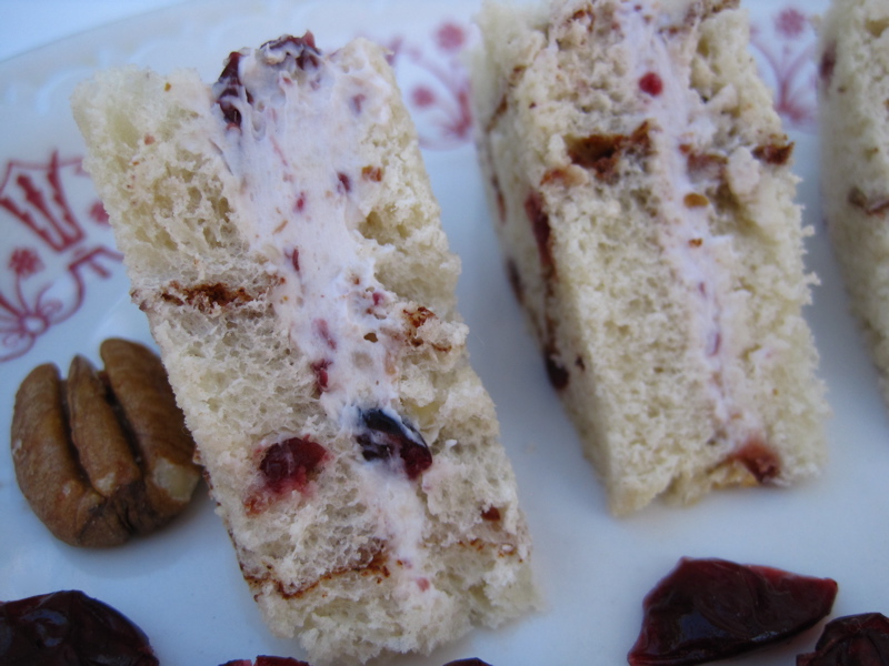 Tea With Friends Tea Sandwich Saturday 47 Cranberry Pecan