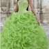 Beautiful  Green Wedding Dress Design