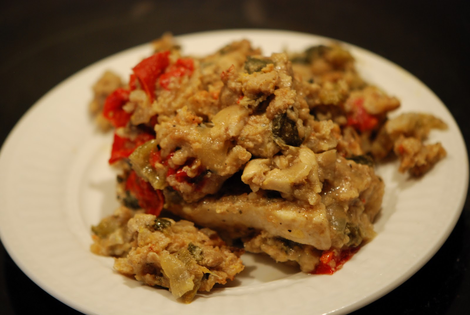 Chicks That Cook Crockpot Pork chops with Stuffing