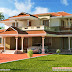 Beautiful Kerala Style 2 Story House - 2328 Sq. Ft.
