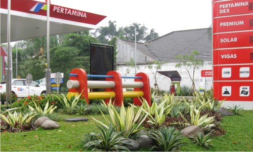 Jasa Desain Taman Adhi Wiratama: Jasa Desain Taman SPBU