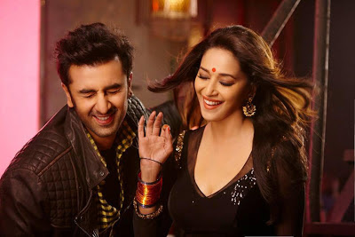 Madhuri Dixit and Ranbir Kapoor in iteam song "Ghagra"