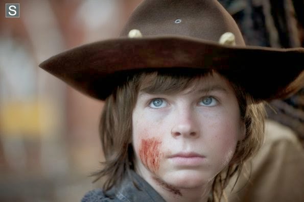 Carl en el final de la cuarta temporada de "The Walking Dead" Carl en el final de la cuarta temporada de "The Walking Dead"