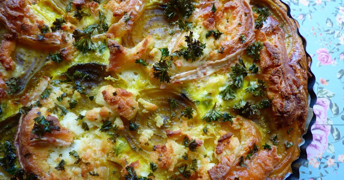 The Tiny Marmalade Co. Yellow Beetroot & Goats Cheese Quiche