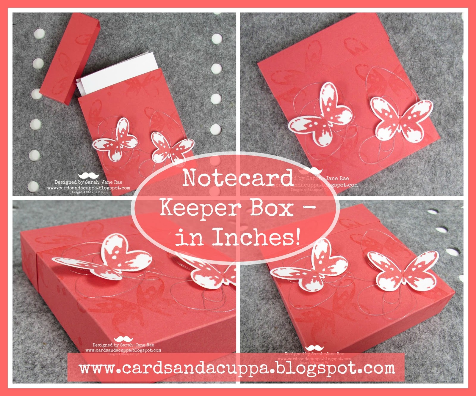 SarahJane Rae cardsandacuppa Stampin' Up! UK Order Online 24/7