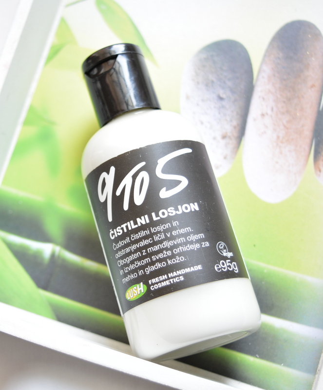 Review Lush 9 to 5 Facial Cleansing Lotion Beauty of a Lemon