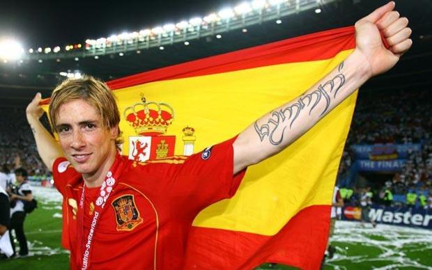 Personality and modern lifestyle: Fernando Torres tattoos