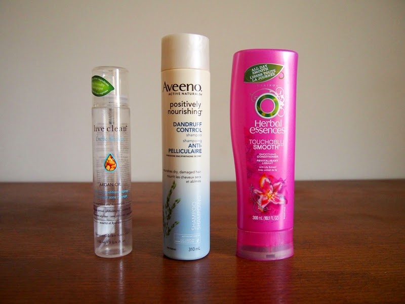 empty haircare products