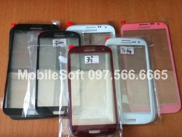 Chuyên " Thay mặt kính Samsung Galaxy S3, S4, Note 2" tại Hà Nội