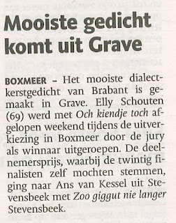 Weer terug Brabant Bekijken: Och, kiendje toch…