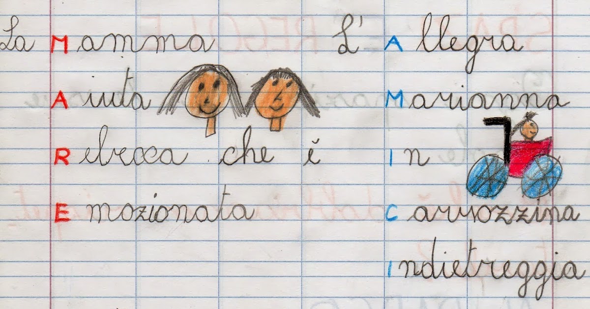 Penna Rossa Giochiamo Con Gli Acrostici