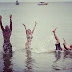 Kelly Brook flaunts a “Grey Bikini" as she enjoys a vacation in Castara Bay, Tobago
