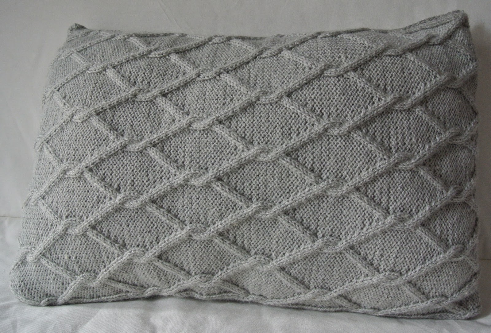 Haak Maar Aan: kussen met ruiten