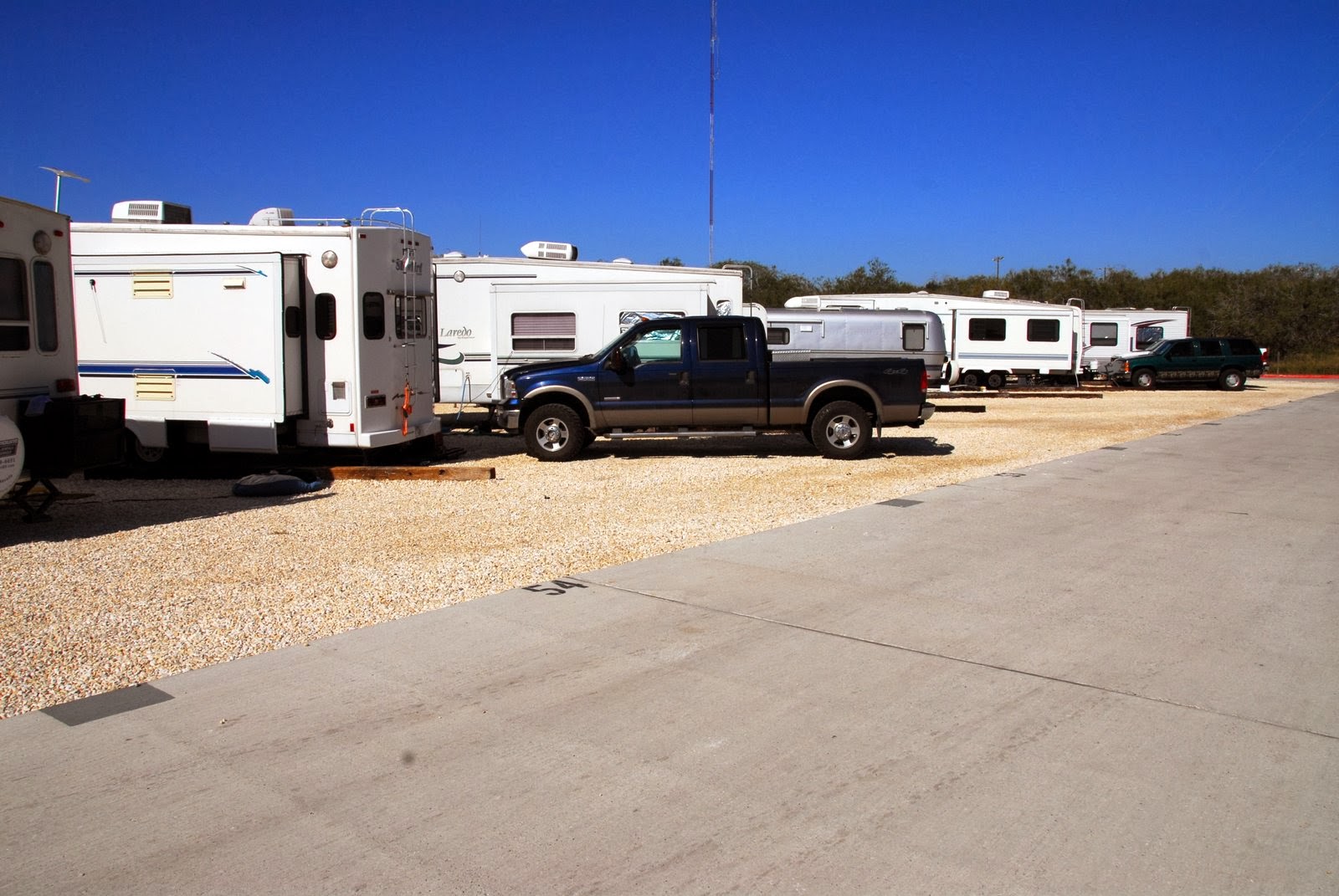 Croft's Wanderings Nature's Own RV Park Kingsville, TX