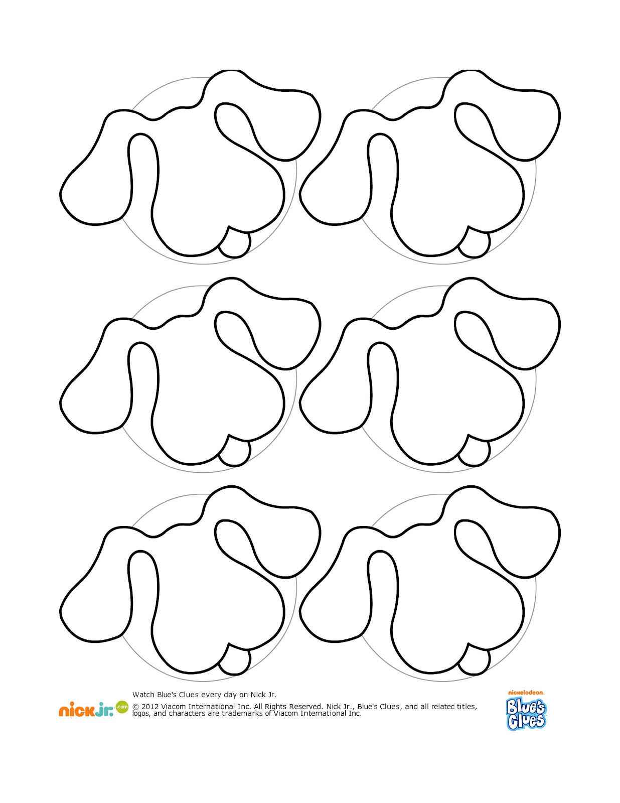 Cupcakes Outline