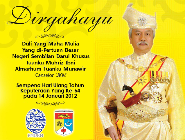 Dirgahayu Tuanku ! ~ PERSATUAN MAHASISWA UKM SESI 2014/2015