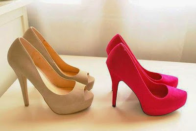 wedges dan high heels