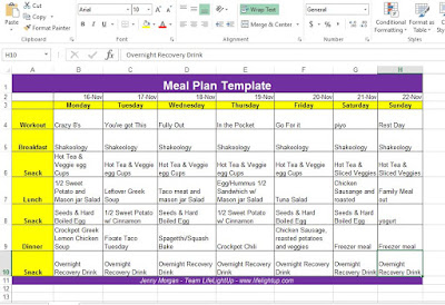 Life Light Up: How to Create a Weekly Meal Plan