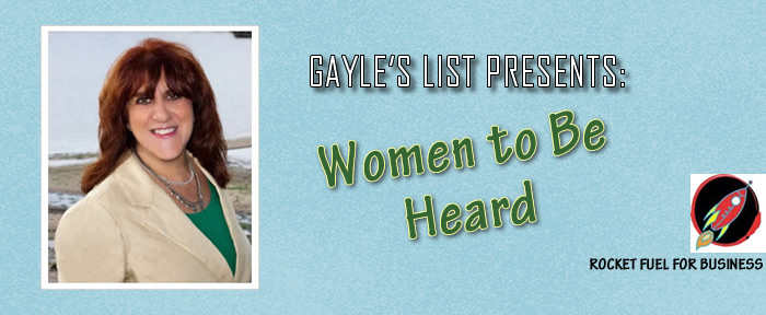 Gayle's List Presents:  "Women to Be Heard"
