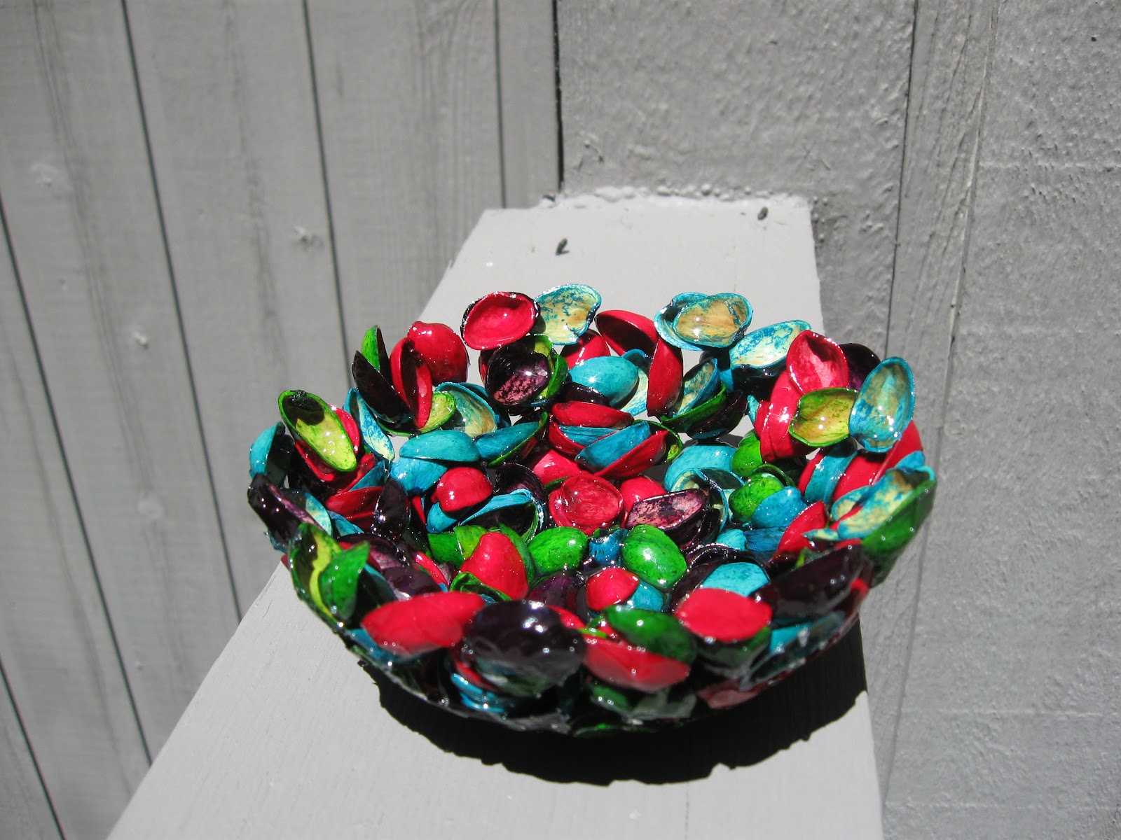 Pistachio Shell Bowl Recycling Craft Craft Klatch