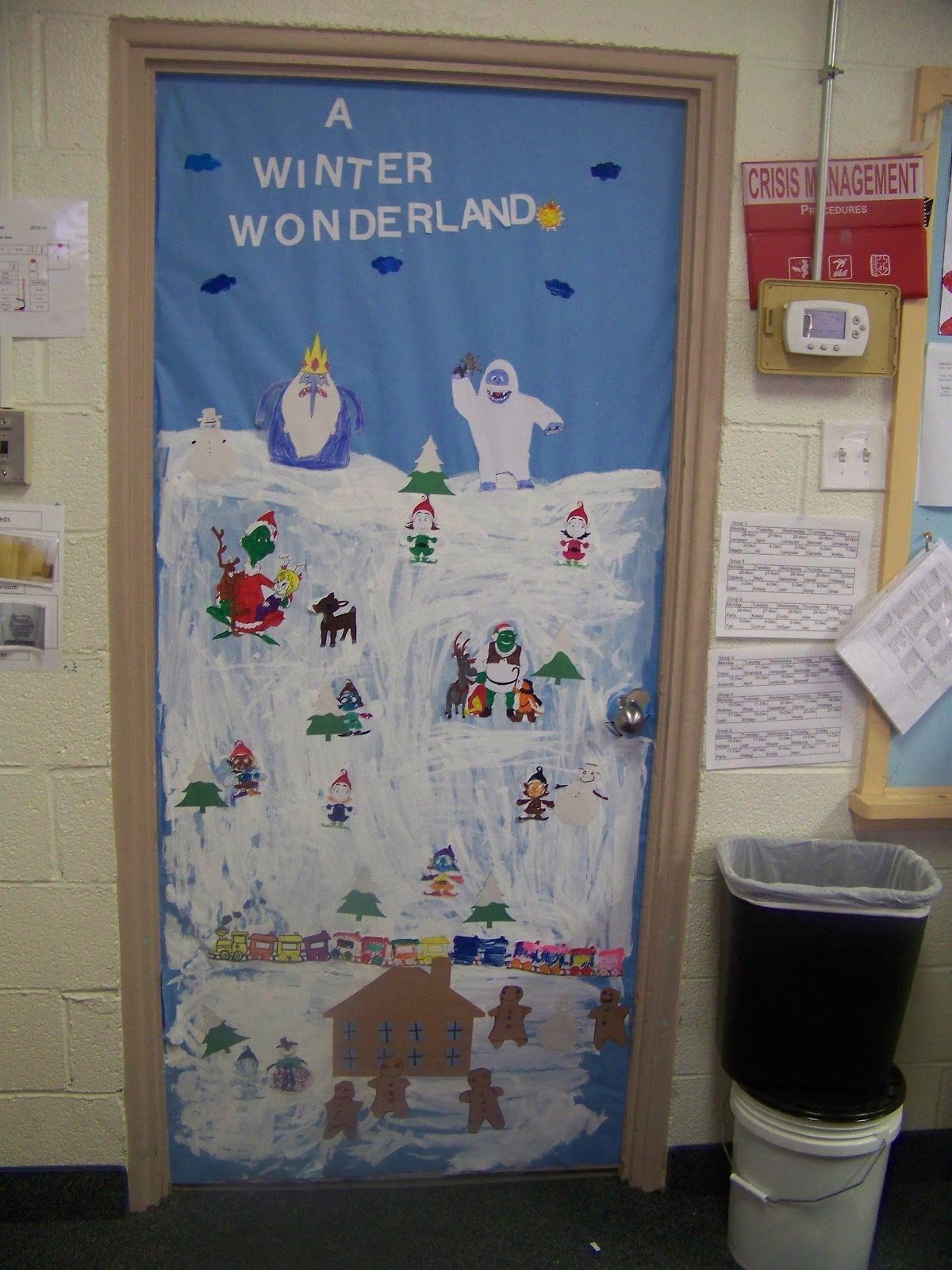 The Notre Dame School Talent Show 2013: Christmas Door Decorating Contest!