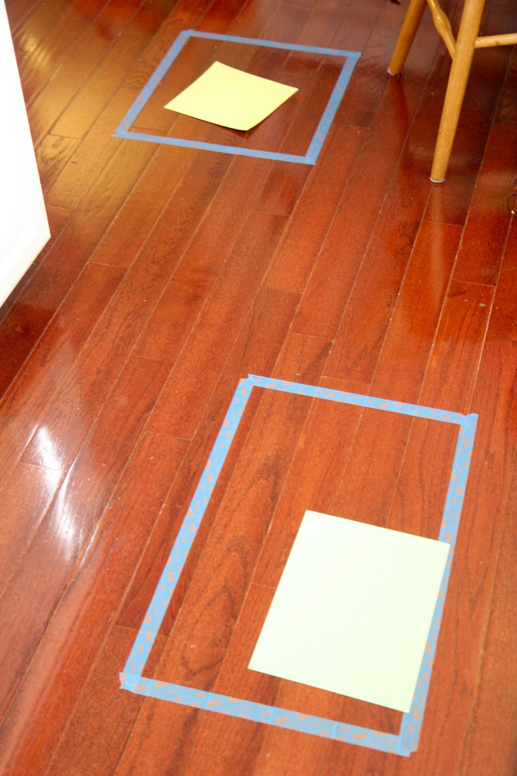 Toddler Approved! Tape Shape Matching Game