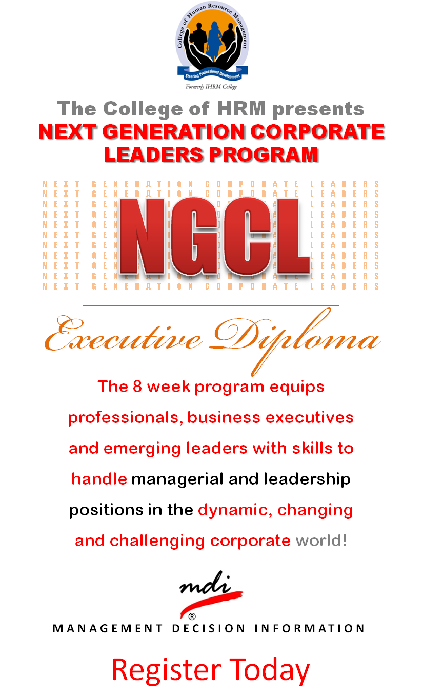 The NGCL Executive Diploma