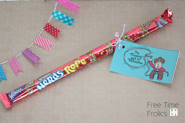 Ropin' you in valentine with a Nerd rope or jump rope www.freetimefrolics.com