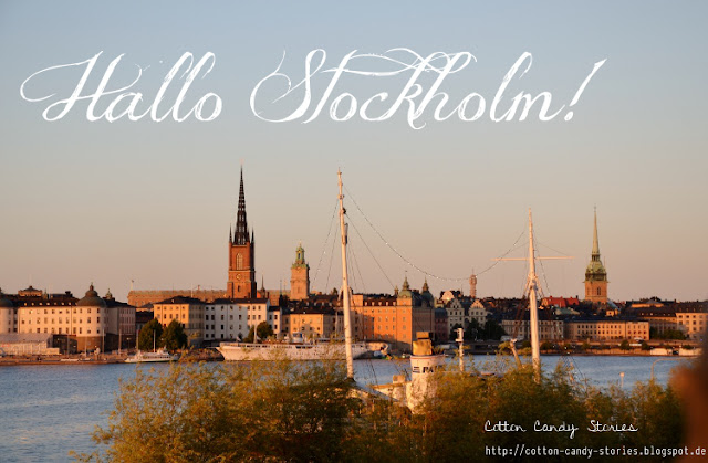 Stockholm bei Sonnenuntergang