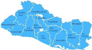mapa de El Salvador
